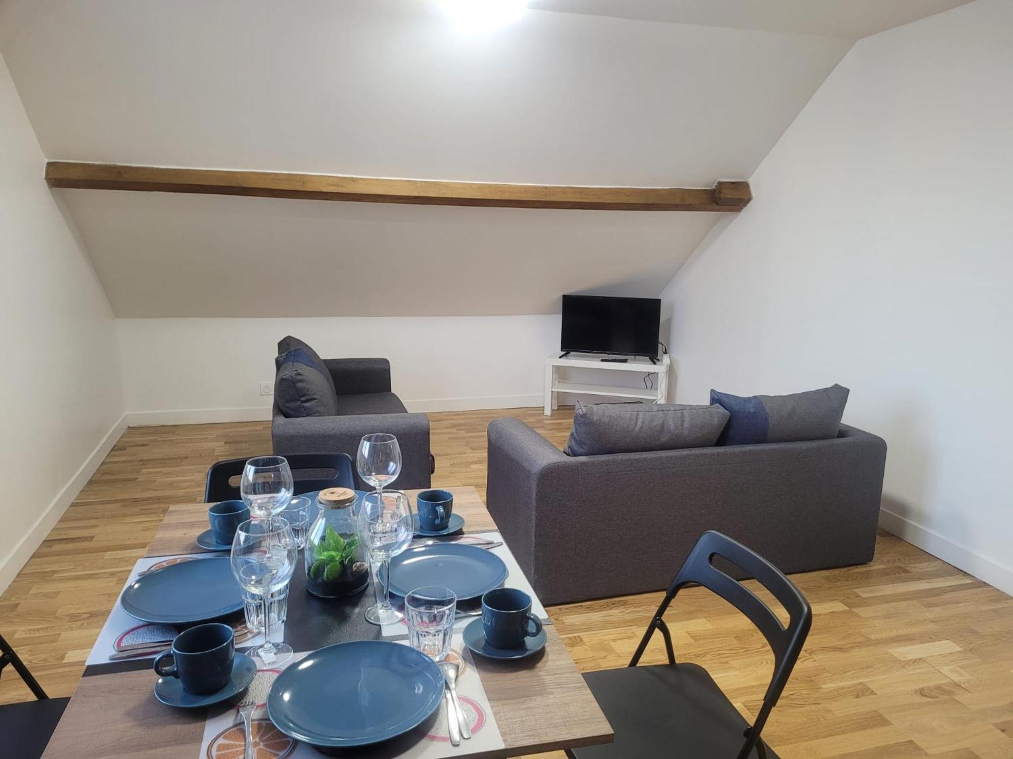 Appartements A Meaux - Proche De Disney الغرفة الصورة